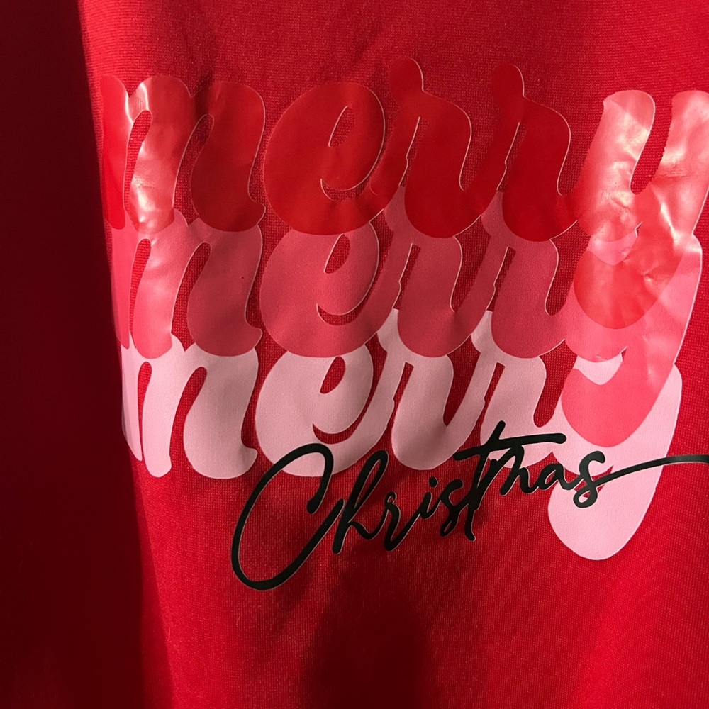Red Crewneck Sweatshirt 3XL
